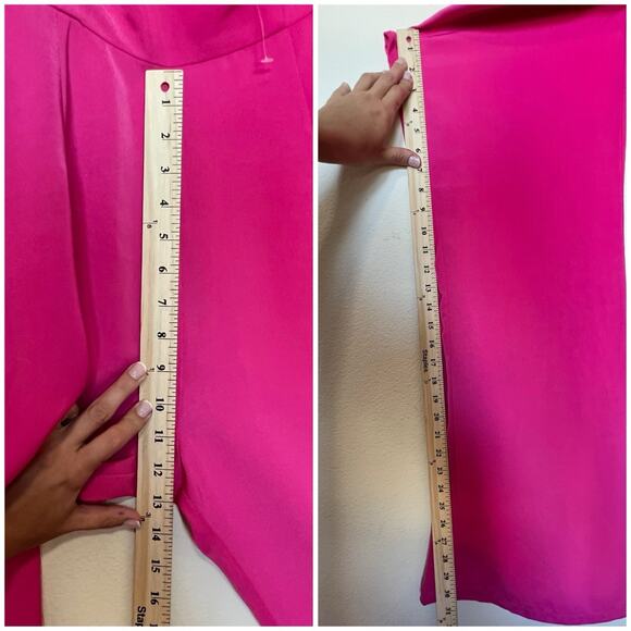 Revolve super down anouk cut out Pink Wide Leg jumpsuit - Picture 7 of 11